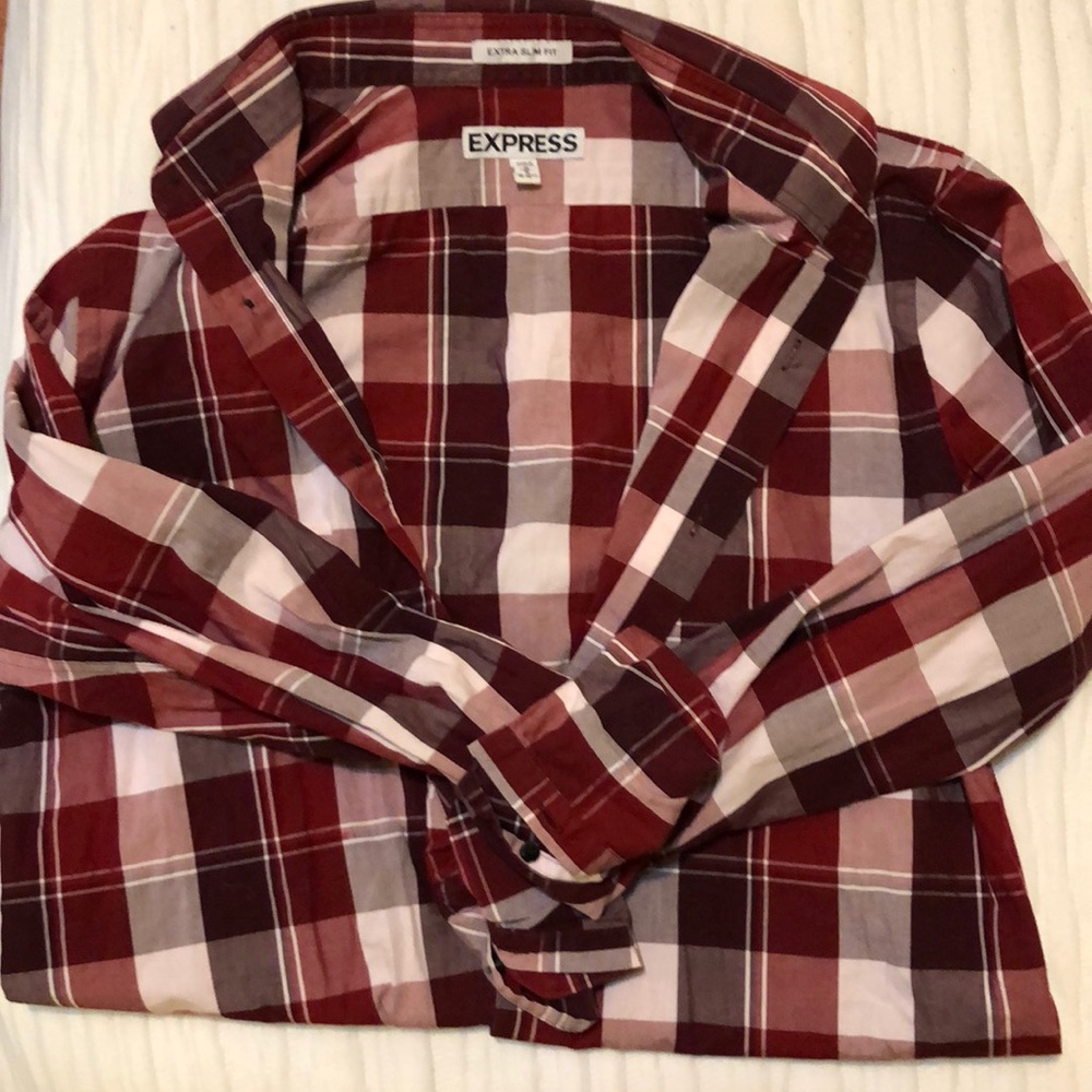 Extra slim button down